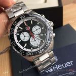 Swiss Grade Tag Heuer Men's Formula 1 Chronograph Watch Stainless Steel 43mm